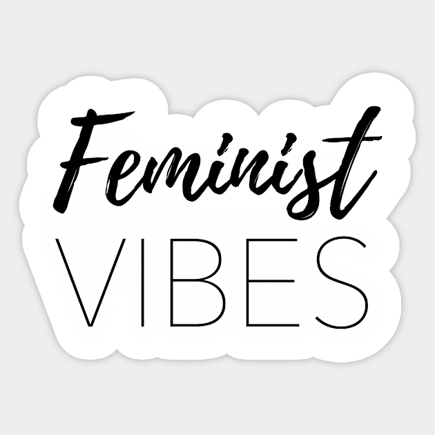 Feminist Vibes Sticker by IllustratedActivist